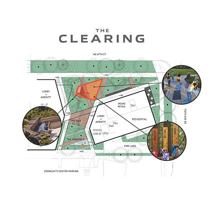 The Spark Urban Forest - The Clearing